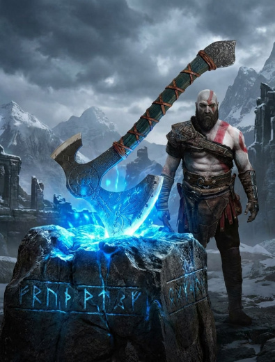 Метательный топор Кратоса из God of War